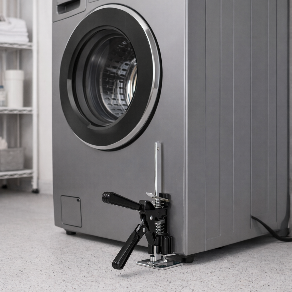 Precision Hand Lifting Tool Jack – Adjustable Metal Lifter for Doors, Cabinets & Installation