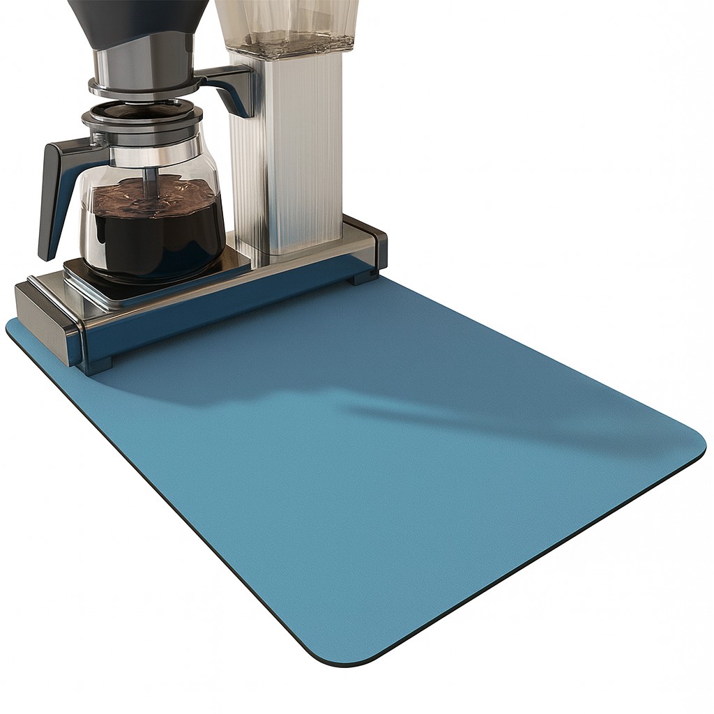 Washable Microfiber Dish Drying Mat – Non-Slip Countertop Drying Mat