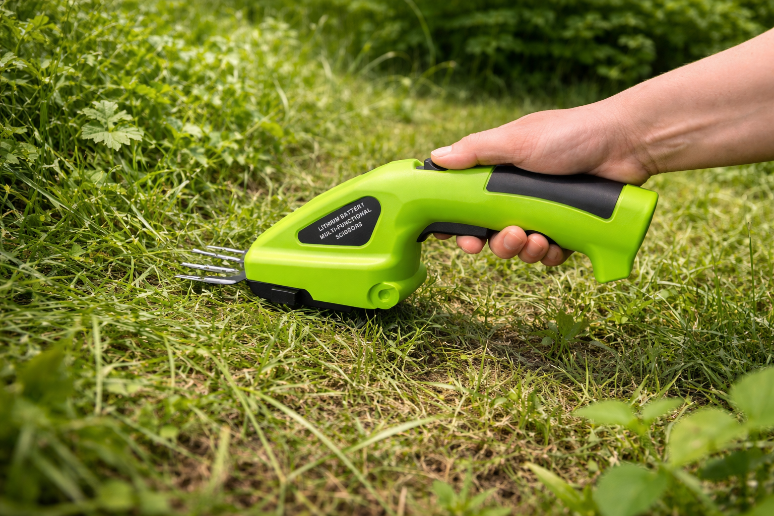 Cordless Garden Trimmer – 2-in-1 Grass Shear & Hedge Cutter