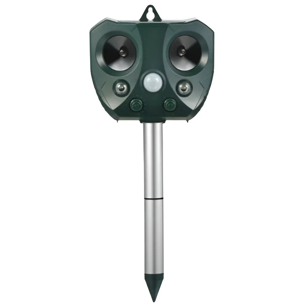 Solar Ultrasonic Bird & Pest Repeller – Motion-Activated Outdoor Deterrent