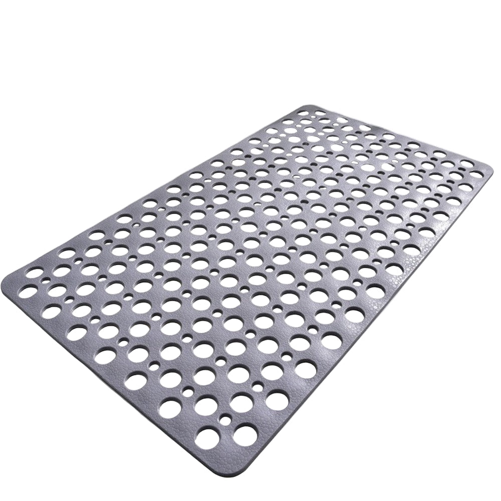 Non-Slip Shower Mat – Suction Bath Mat with Drainage Holes