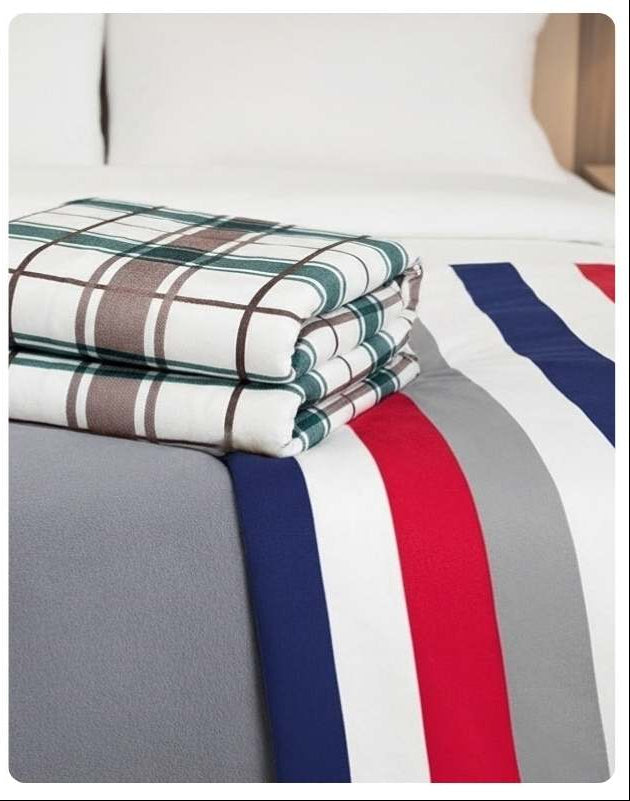 Electric Heated Throw Blanket – Soft Fleece Throw with Adjustable Heat