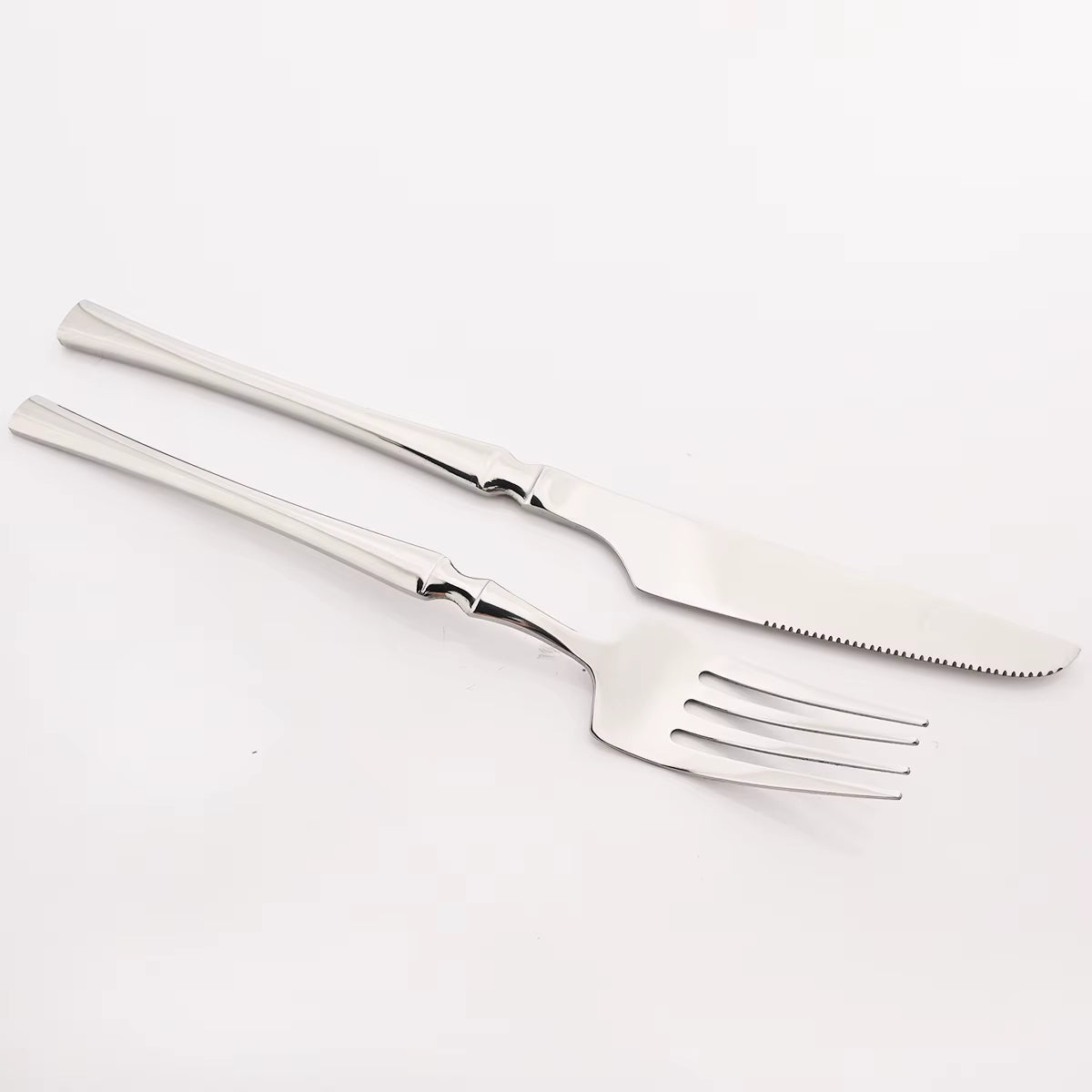 Stainless Steel Flatware Set – Minimalist Matte Cutlery