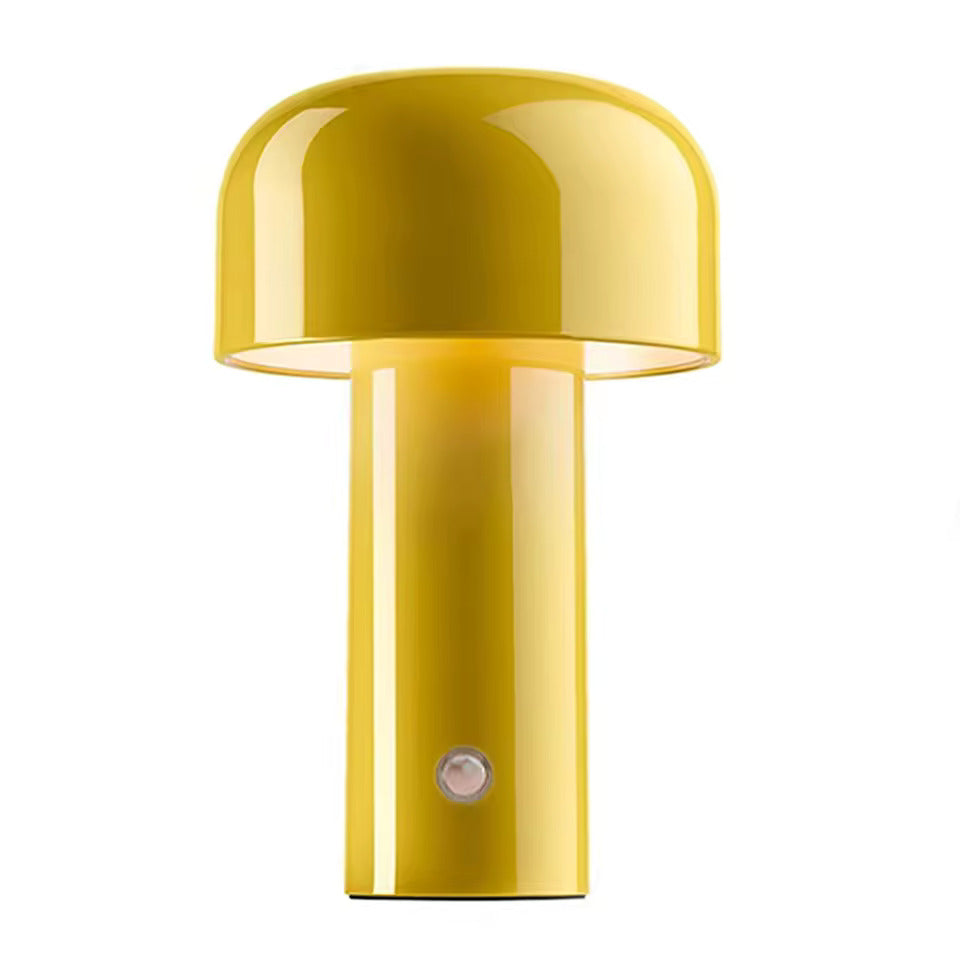Rechargeable LED Mushroom Table Lamp – Touch Control USB Bedside Light