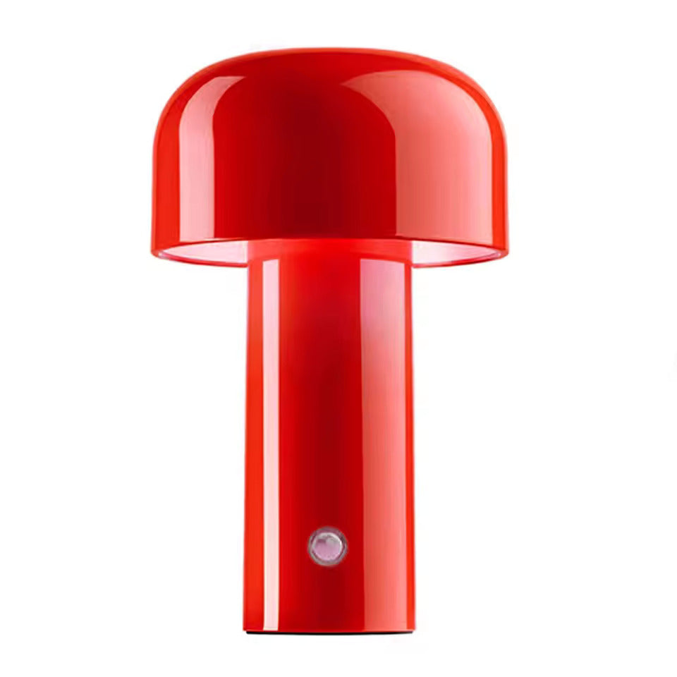 Rechargeable LED Mushroom Table Lamp – Touch Control USB Bedside Light