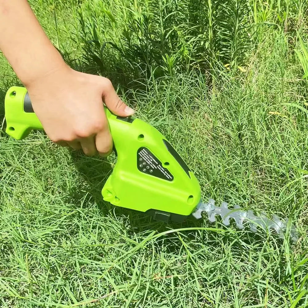 Cordless Garden Trimmer – 2-in-1 Grass Shear & Hedge Cutter