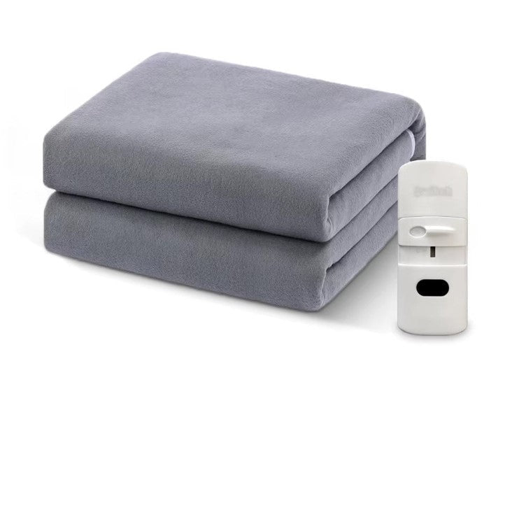 Electric Heated Throw Blanket – Soft Fleece Throw with Adjustable Heat