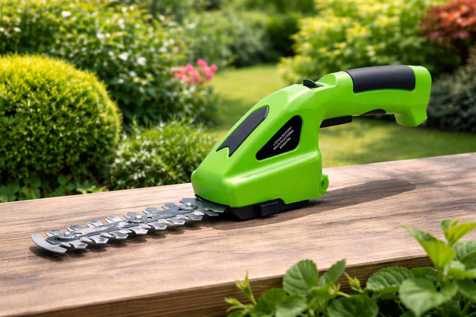 Cordless Garden Trimmer – 2-in-1 Grass Shear & Hedge Cutter