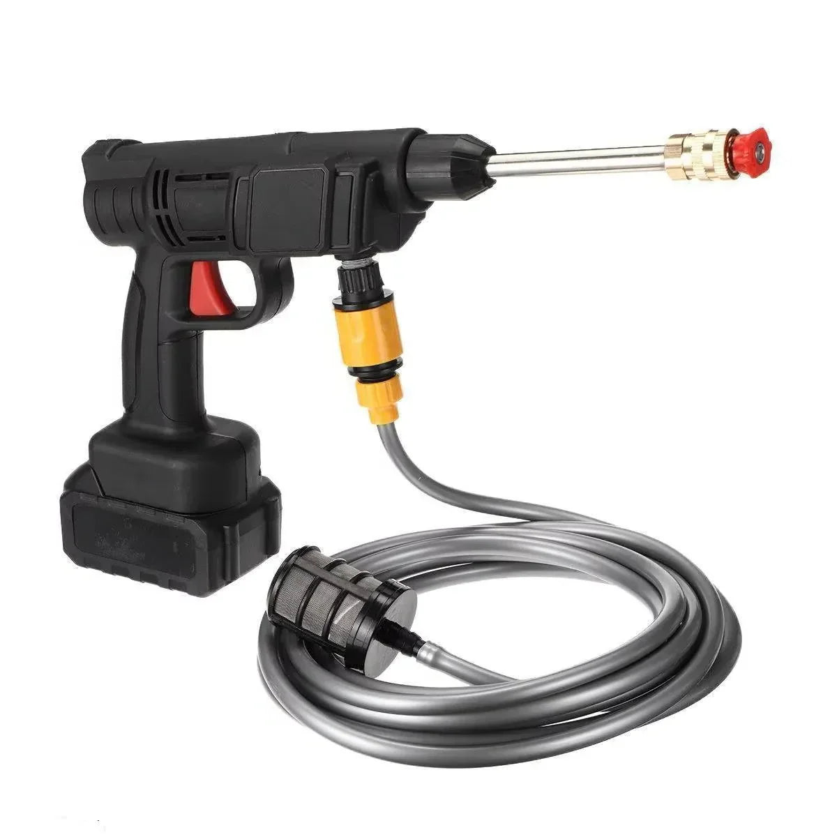 Cordless Jet Washer – Portable High-Pressure Cleaner with Foam Cannon