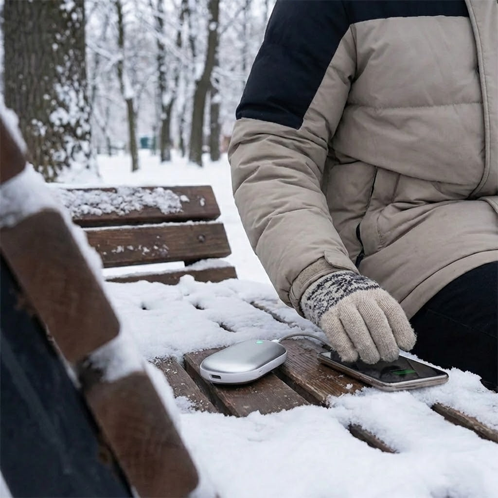 2-in-1 Rechargeable Hand Warmer & Power Bank