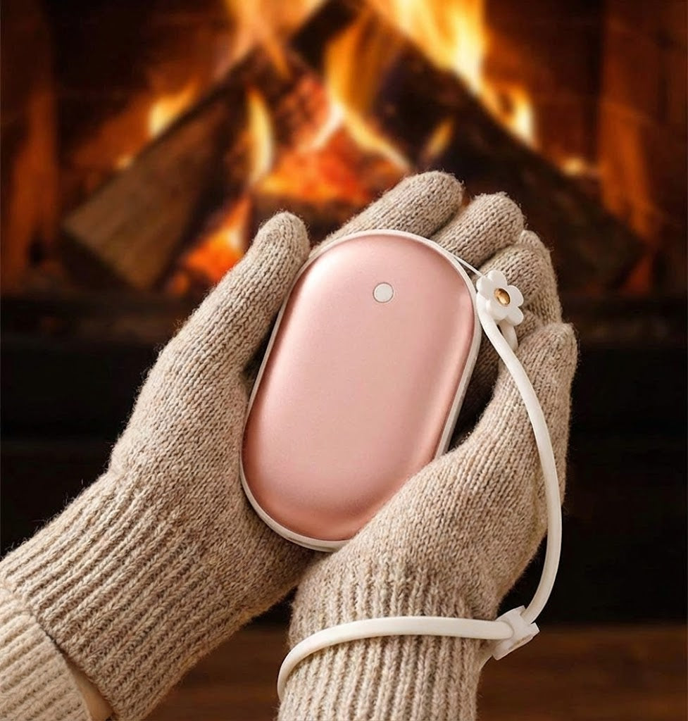 2-in-1 Rechargeable Hand Warmer & Power Bank