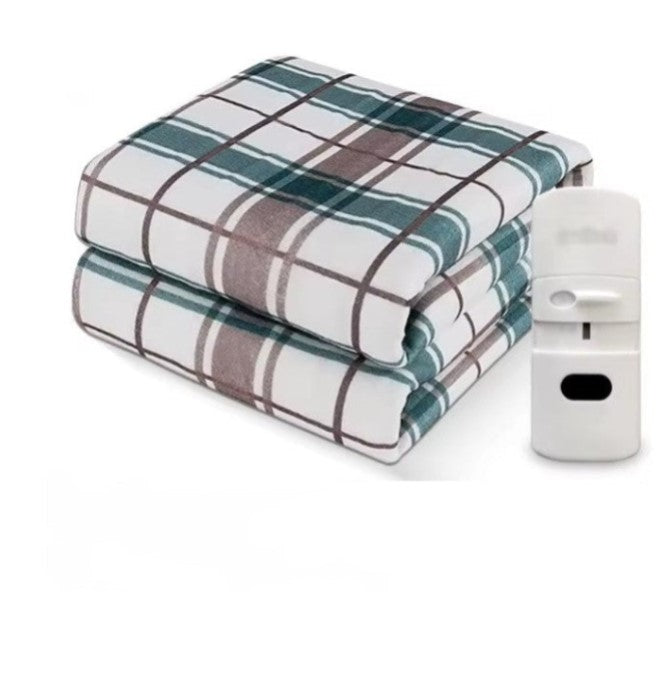 Electric Heated Throw Blanket – Soft Fleece Throw with Adjustable Heat